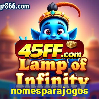 nomesparajogos