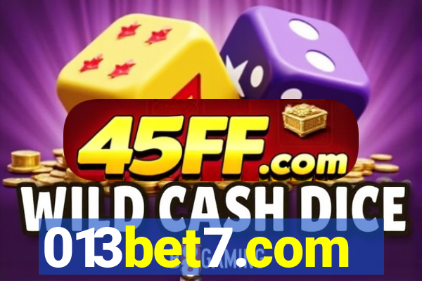 013bet7.com
